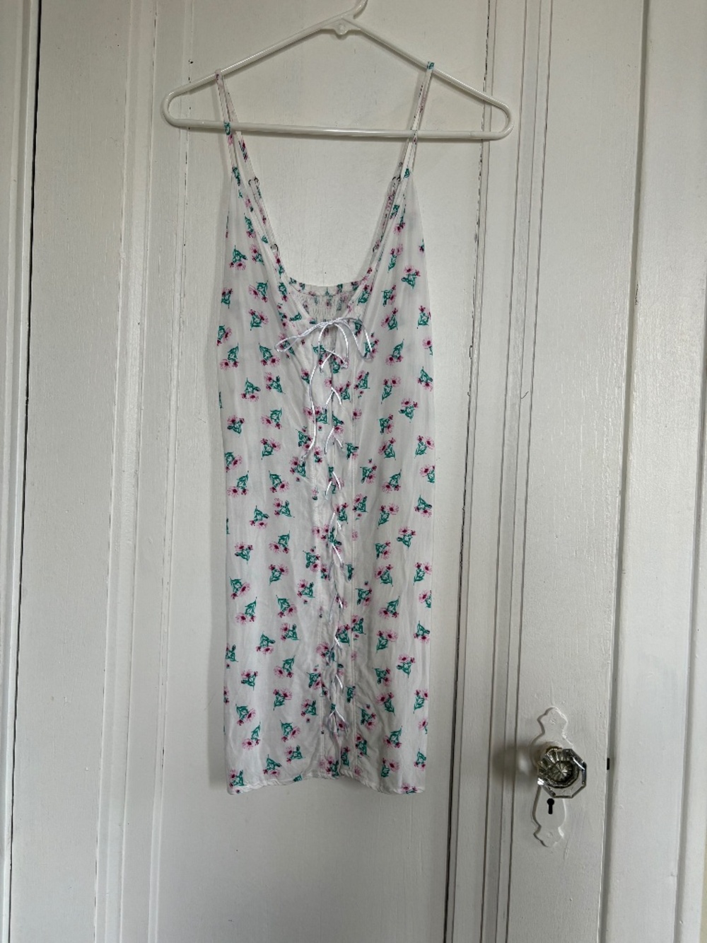 Women’s floral mini dress